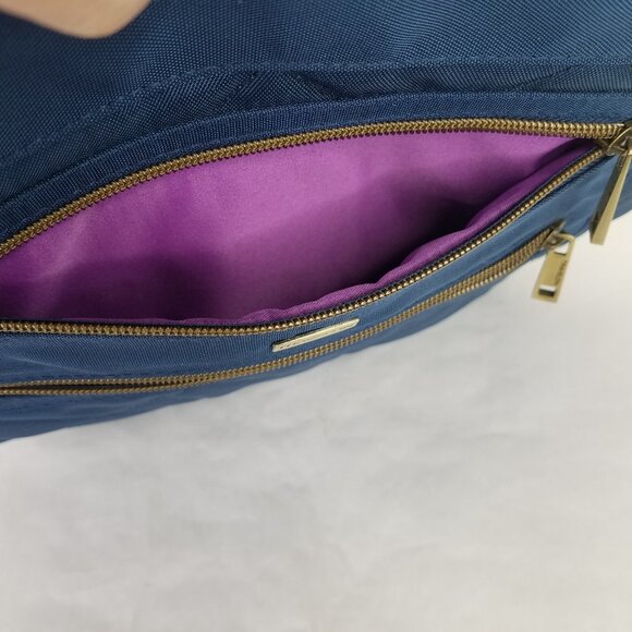 Travelon Bag Women's Navy Quilted Crossbody Purse Messenger Anti-Theft RFID - Picture 11 of 16